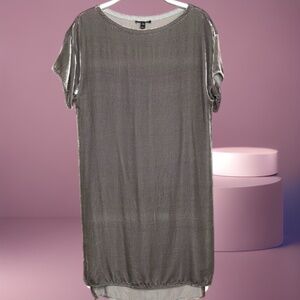 Eileen Fisher Gray Velvet Women's Tunic
